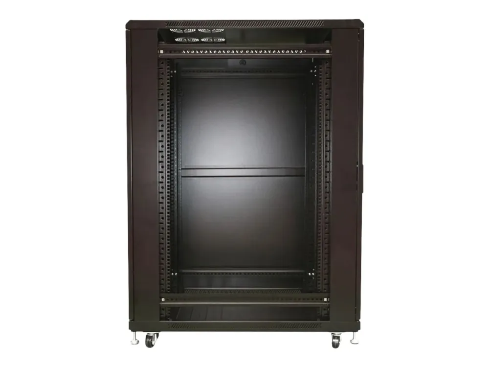 Extralink - Rack kabinet - 600x1000 mm - gulvstående - sort - 27U - 19