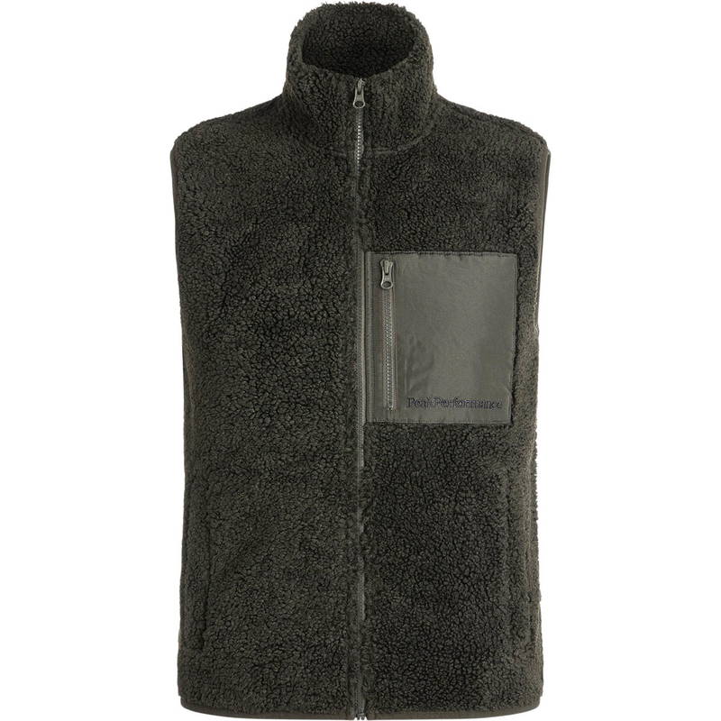 Peak Performance Ground Pile Fleecevest Herre
