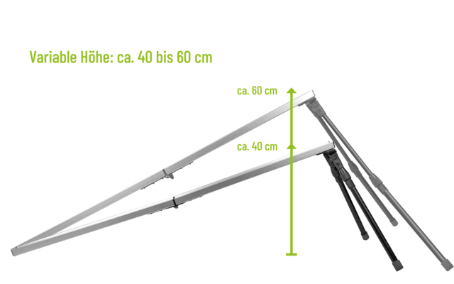 Eufab Auffahrschiene für Fahrradträger universell 115 cm