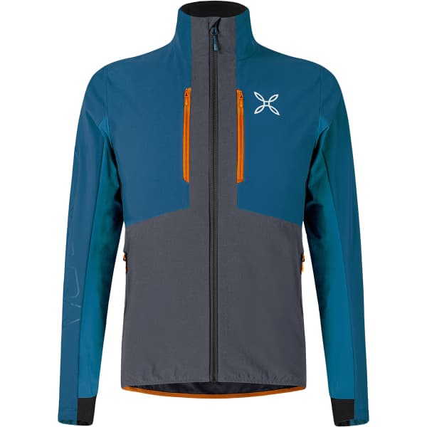 Veste ski de randonnée MONTURA SPEED STYLE JACKET DEEP BLUE/ORANGE