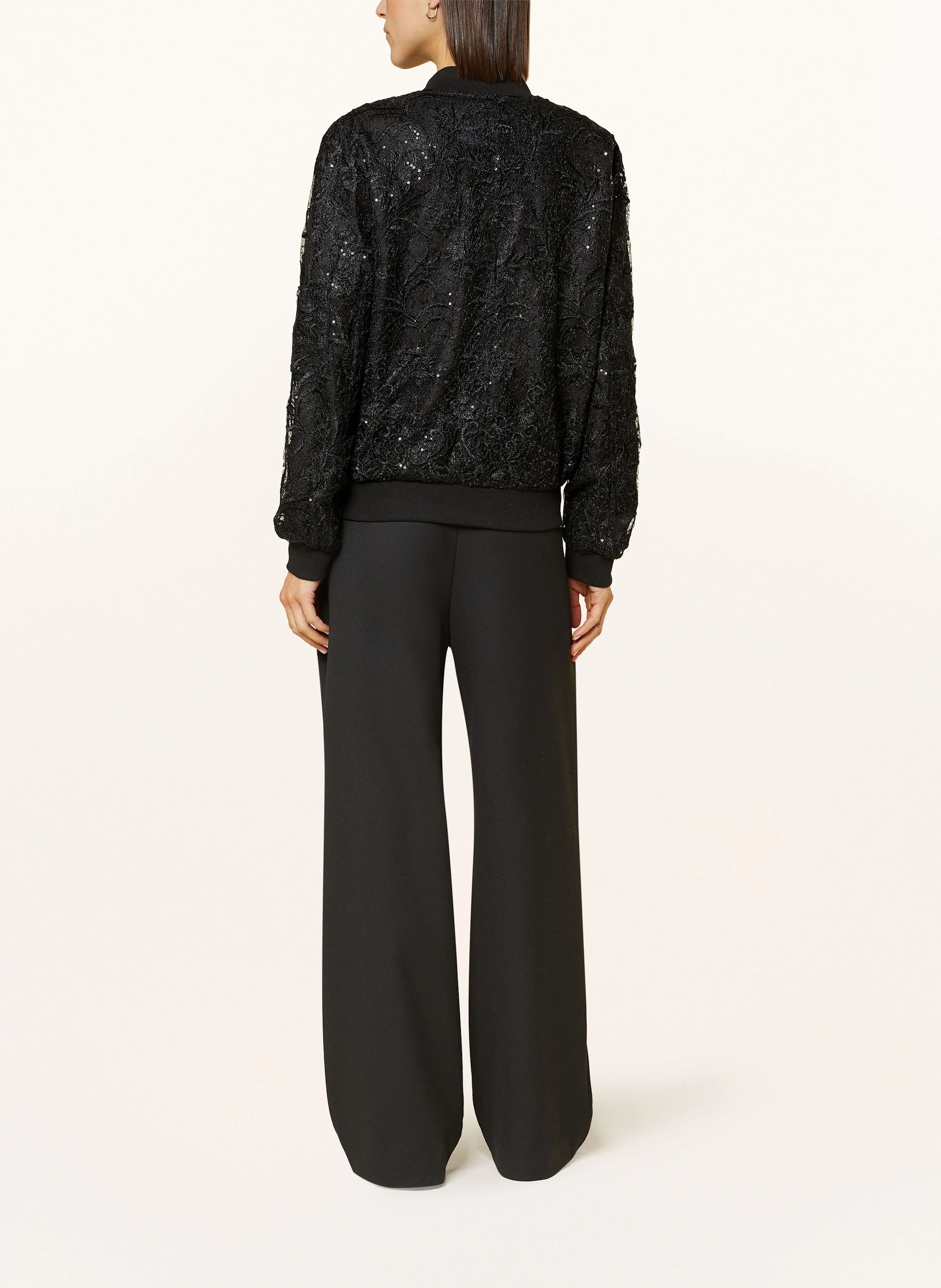darling harbour Blouson aus Spitze mit Pailletten