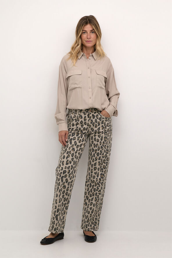 Cream CRLeona Jeans - Coco Fit Leopard mix