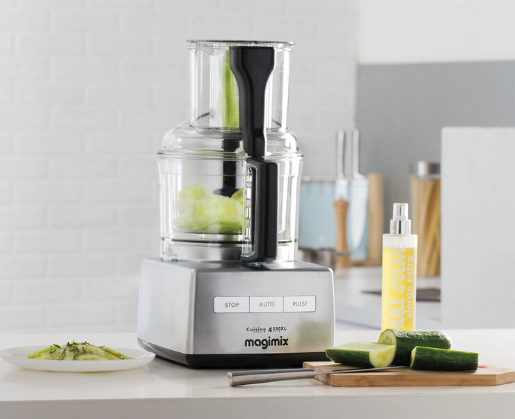 Magimix CS 4200 XL foodprocessor mat krom Mat krom, transparent