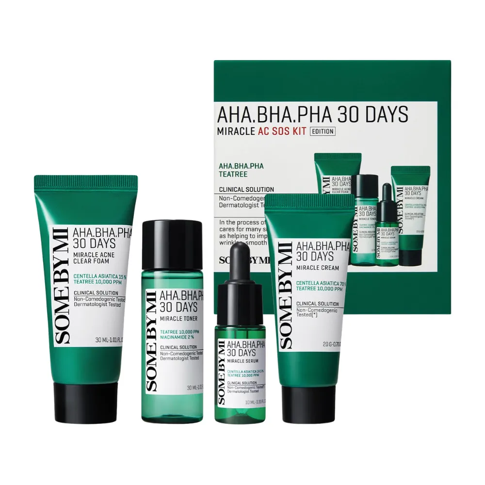 Some By Mi AHA BHA PHA 30 Days Miracle AC S.O.S. KIT - 1 stk.