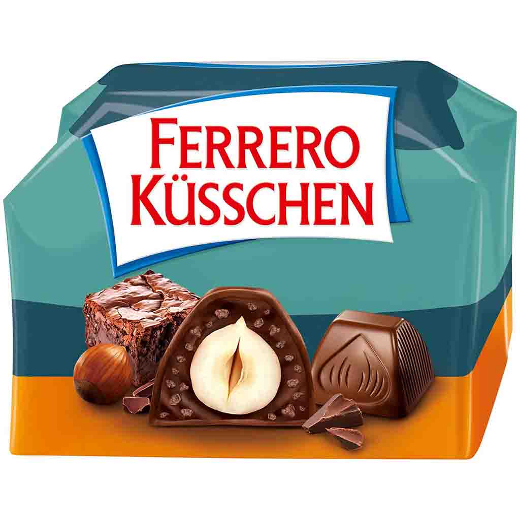 Ferrero Küsschen Brownie 20er 182g MHD:10.3.25