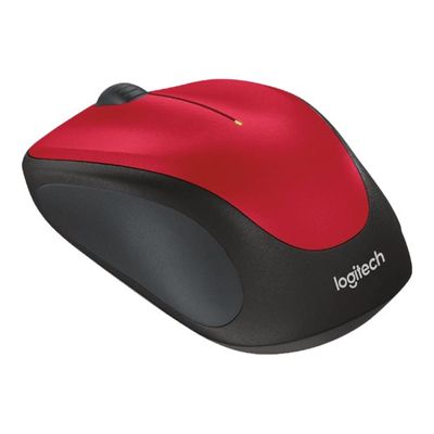 Logitech M235 - souris sans fil - rouge