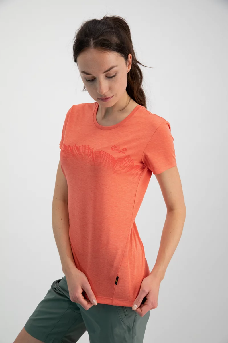 Jack Wolfskin Crosstrail Graphic Damen T-Shirt