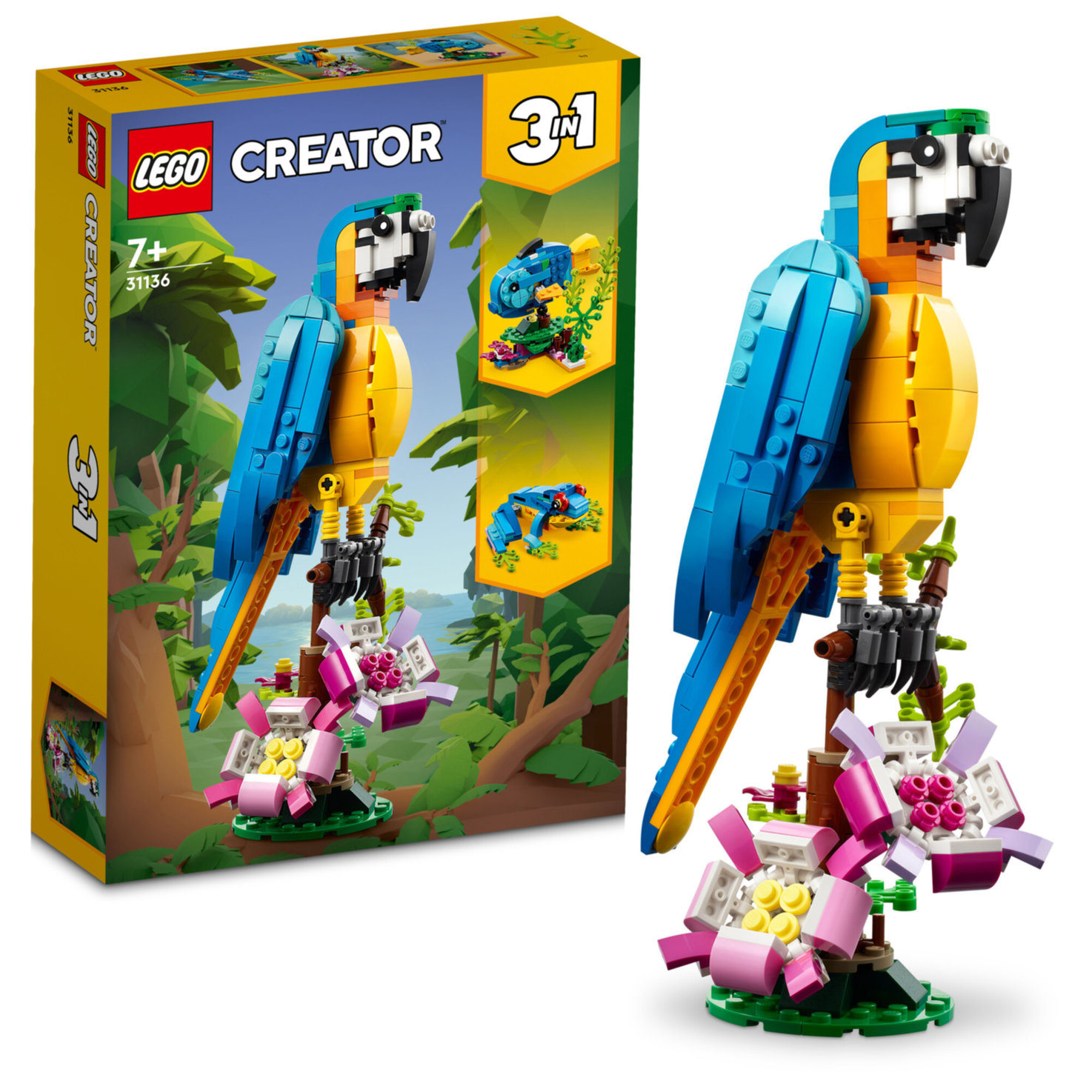 LEGO® Creator 31136 Exotischer Papagei