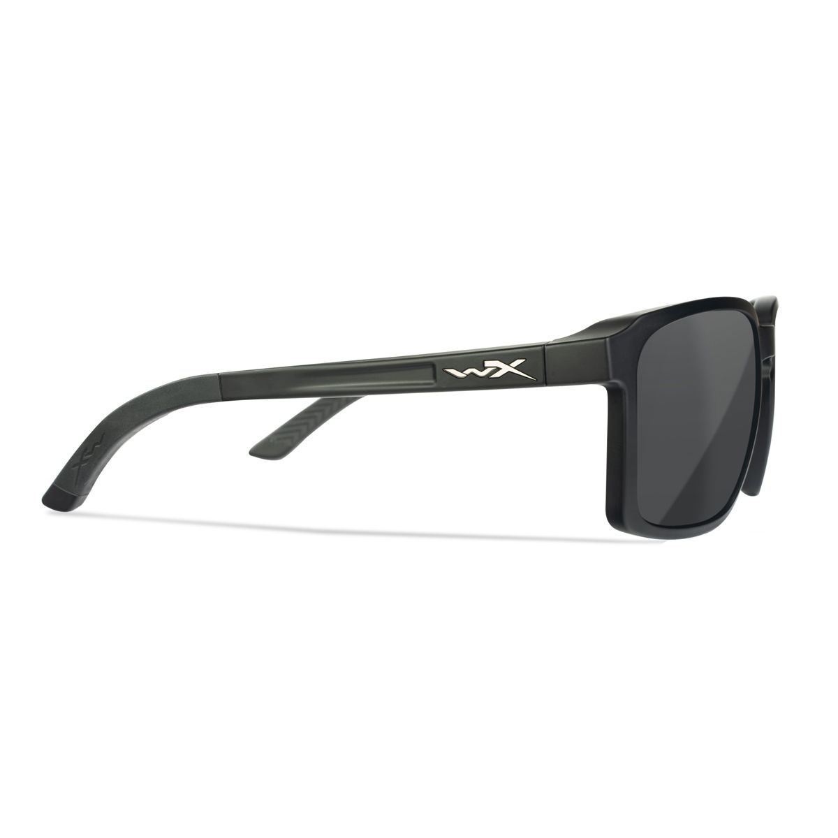 Wiley X ALFA Solbrille, Grå Glas, Mat Sort Stel, Unisex - Spejder Sport
