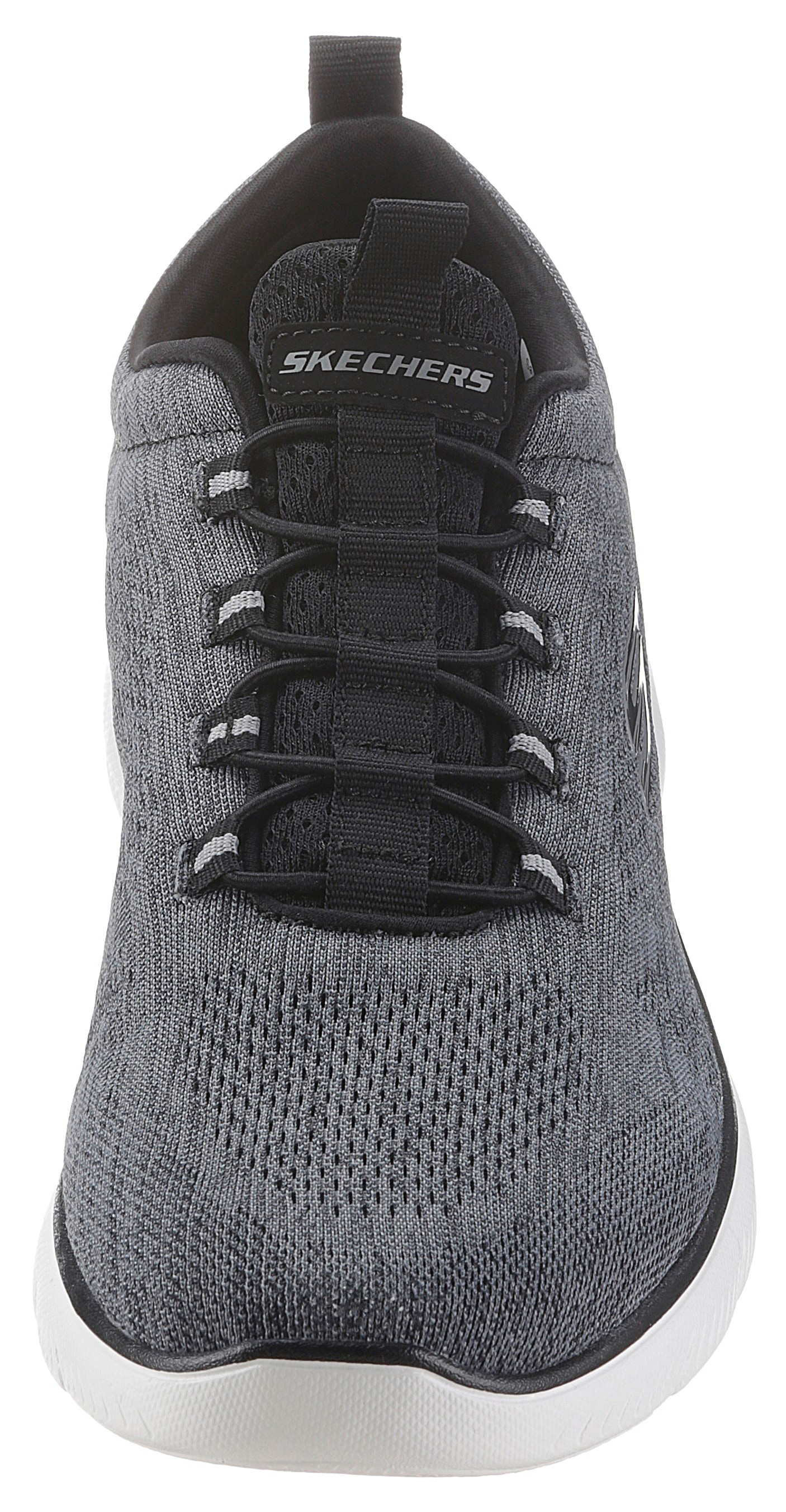 Skechers Slip-On Sneaker »SUMMITS«  Freizeitschuh, Slipper, Komfortschuh mit elastischer Bungee-Schnürung