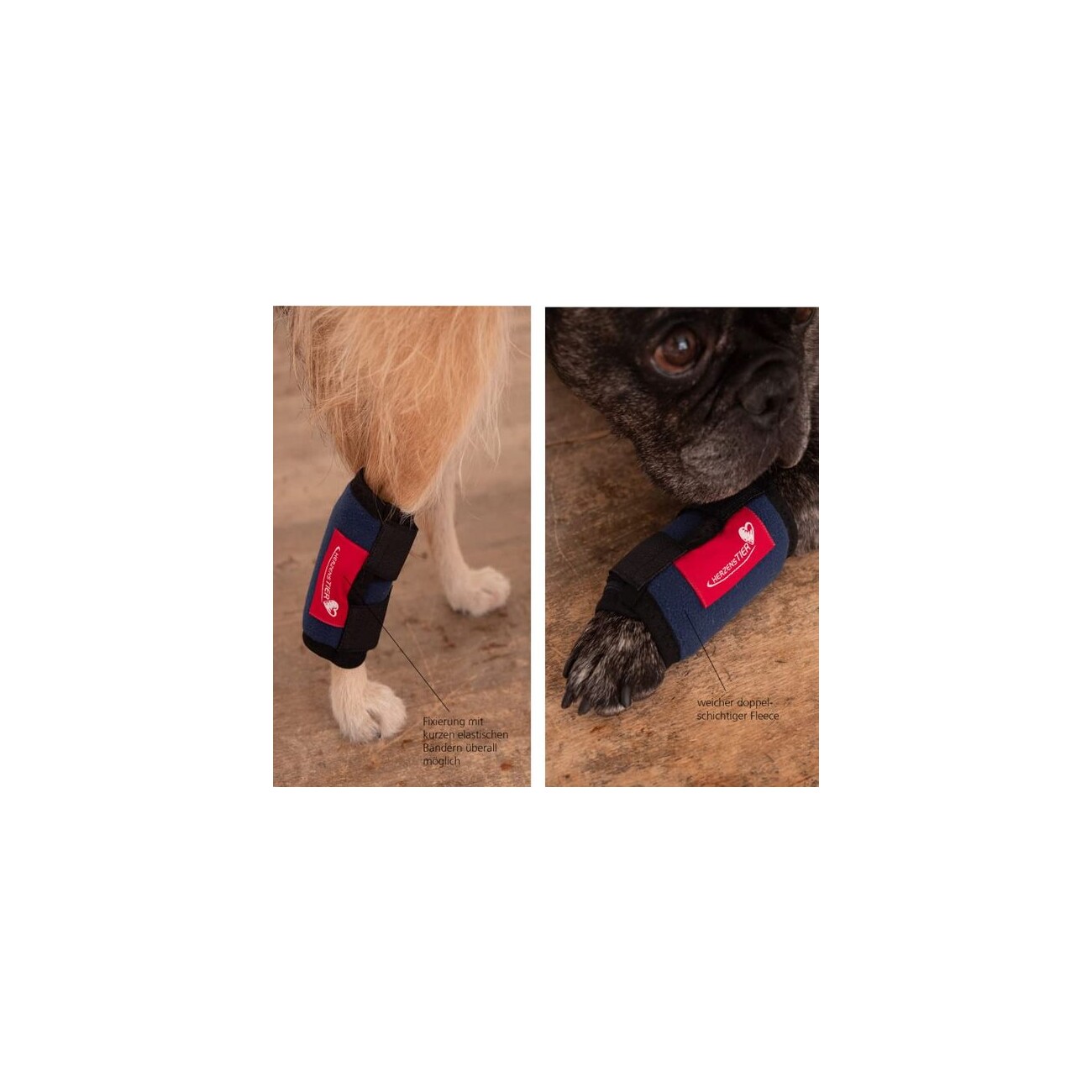 HerzensTier Kühl- und Wärmebandage M