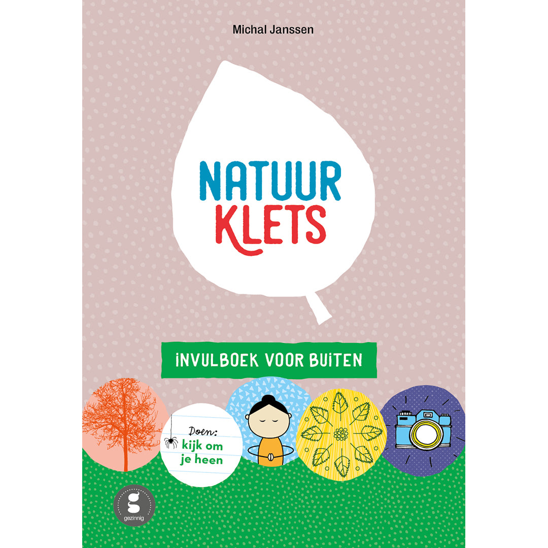 Gezinnig invulboek natuurklets