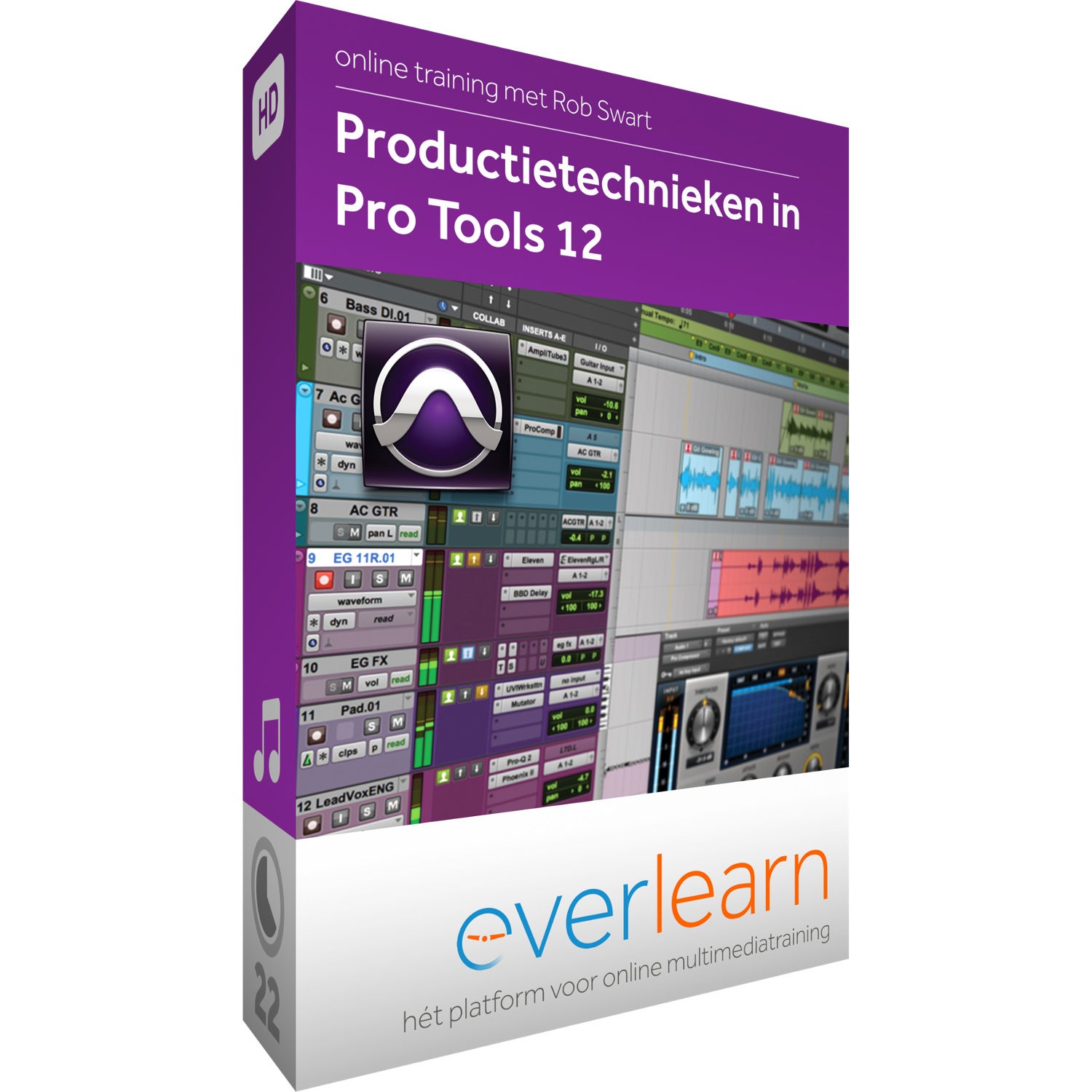 everlearn Productietechnieken in Pro Tools 12 (online cursus)