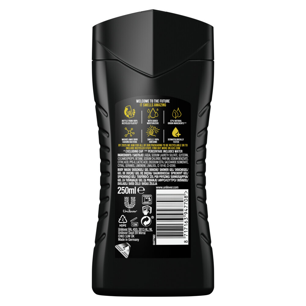 6x Axe 3-in-1 Douchegel Green Mojito & Cedarwood250 ml