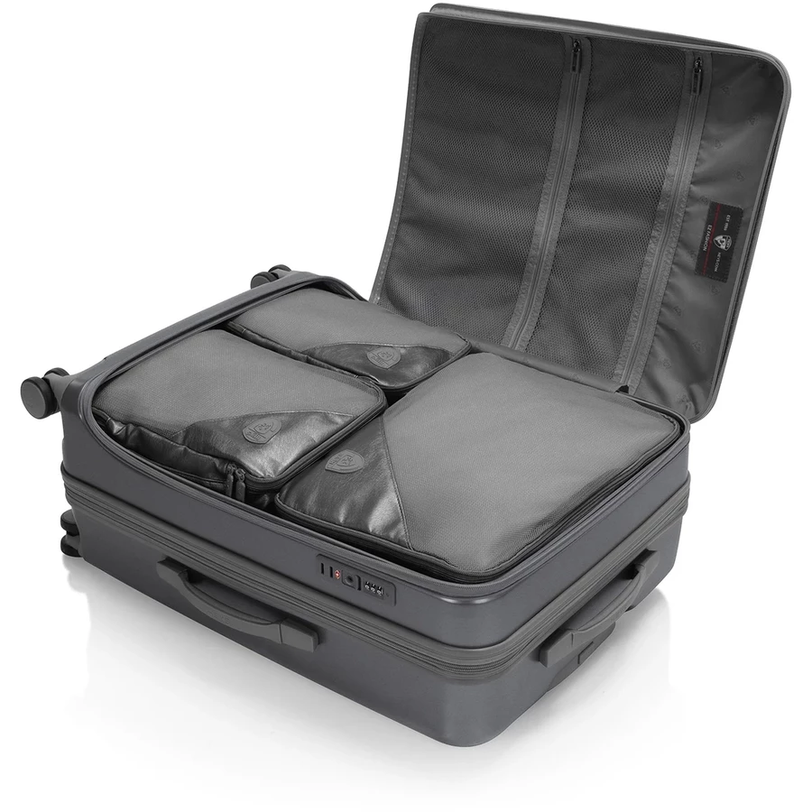 Heys EZ Fashion - 4-Rollen-Trolley M 66 cm erw. charcoal