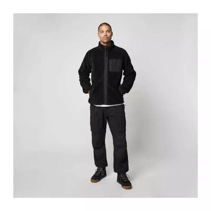 Sweat MYSTIC DTS Teddy Zip thru Black