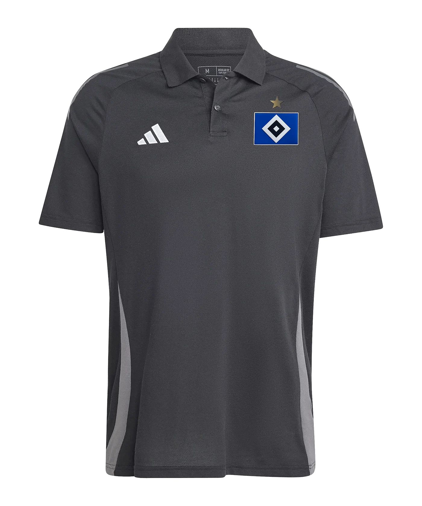 adidas Hamburger SV Poloshirt Schwarz