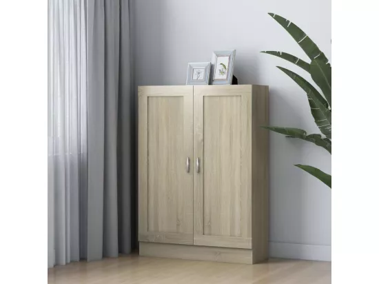 Bibliothèque Chêne sonoma 82,5x30,5x115 cm Bois d'ingénierie