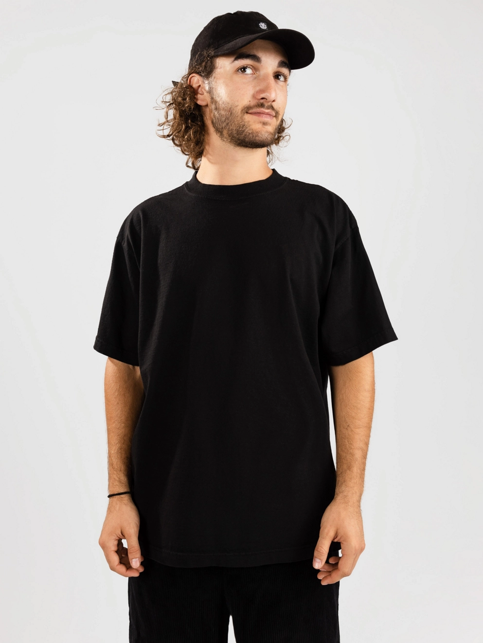 Shaka Wear 7.5 Max Heavyweight Garment Dye T-Shirt black