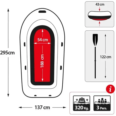 Intex Schlauchboot Set 