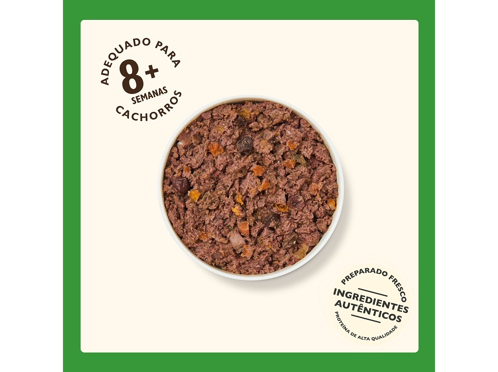 COMIDA HÚMIDA PARA CÃO LILY'S KITCHEN JÚNIOR COM PERU 400G