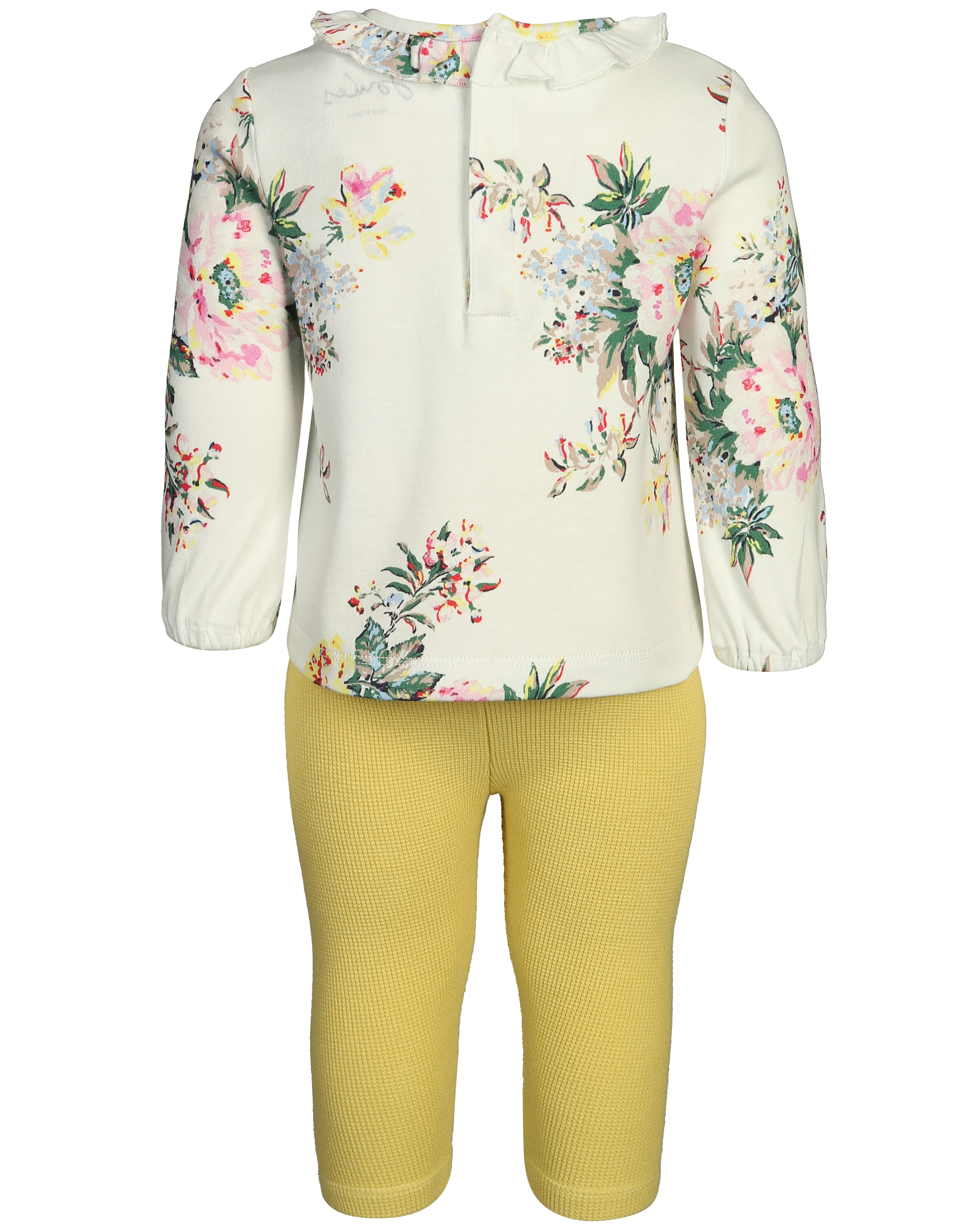 Langarmshirt POSIE mit Leggings in weiß