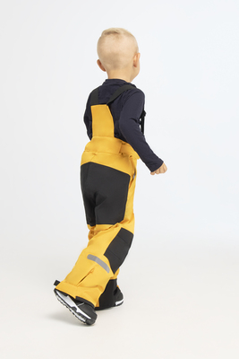 Nordbjørn Snowfall Skibukser, Sunflower/Solid Black