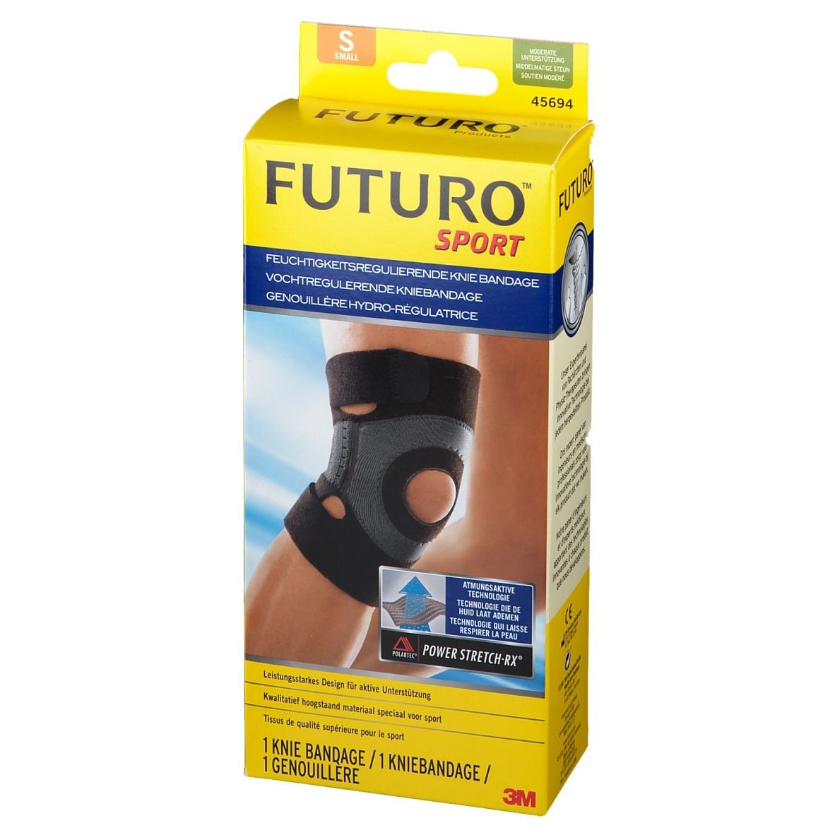 FUTURO™ Sport feuchtigkeitsregulierende Knie Bandage S