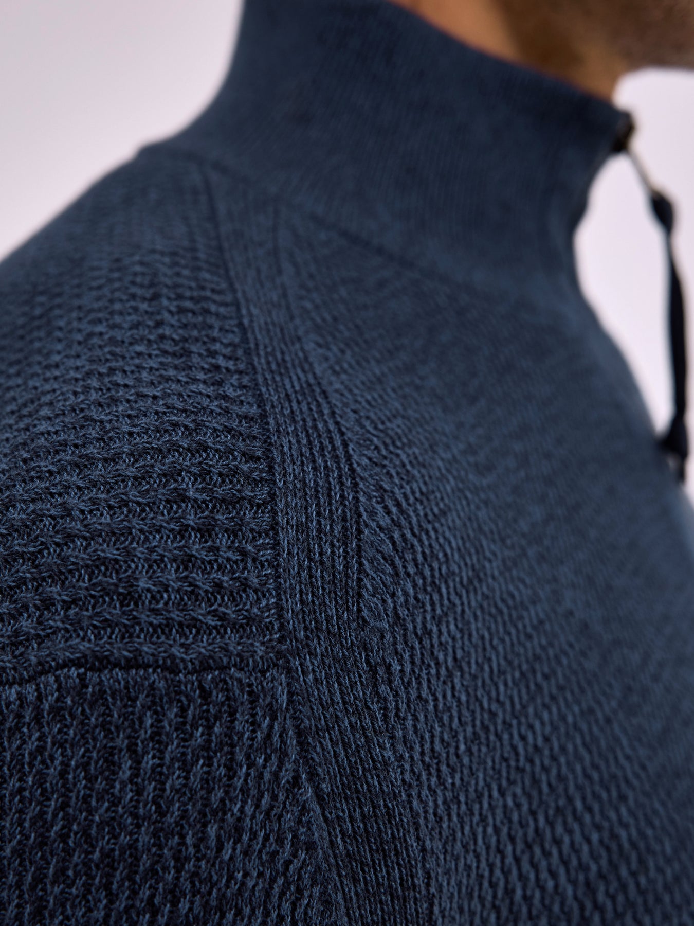 Herren Stricktroyer in Melange-Optik