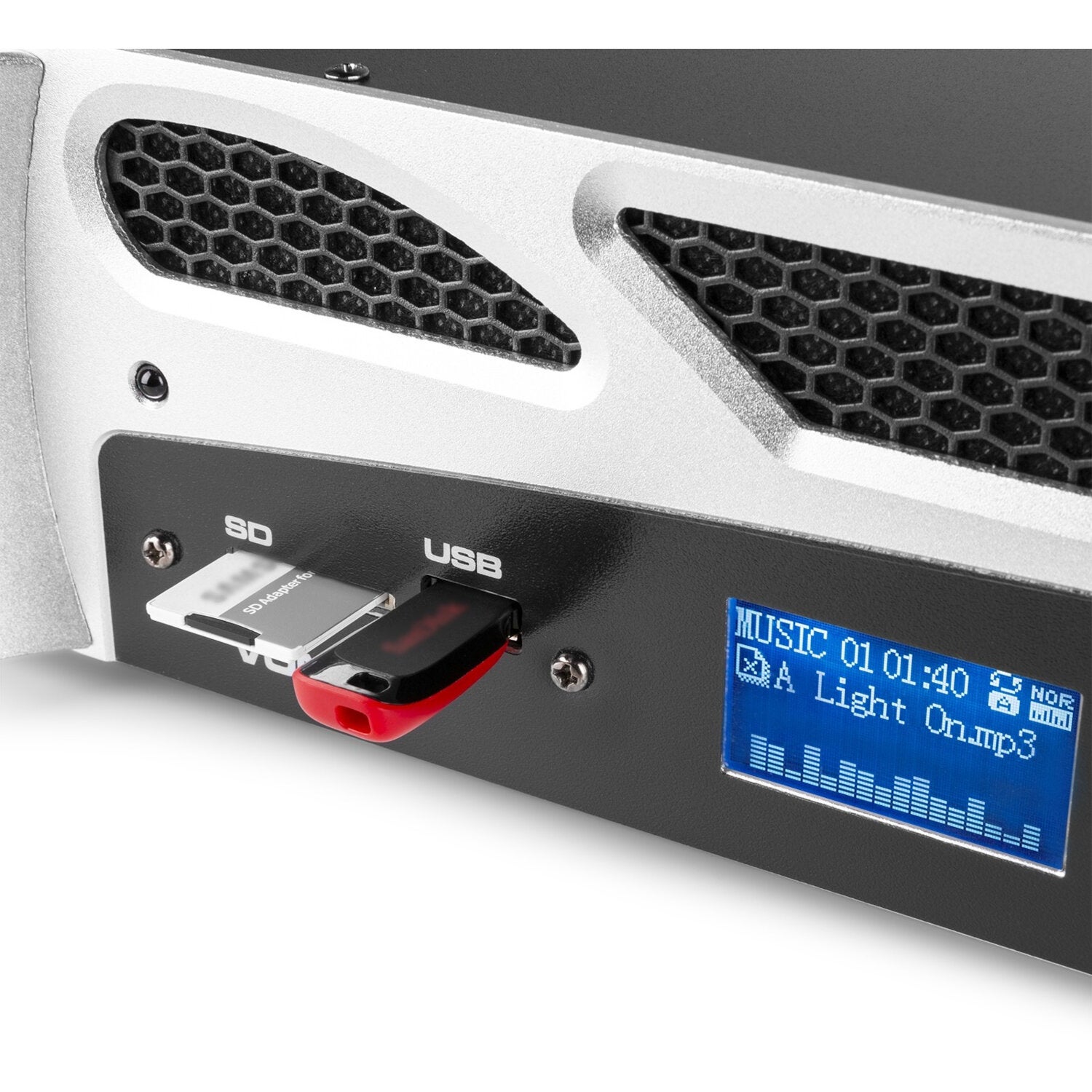 Vonyx VPA1000 2x 500W versterker / mediaplayer met Bluetooth