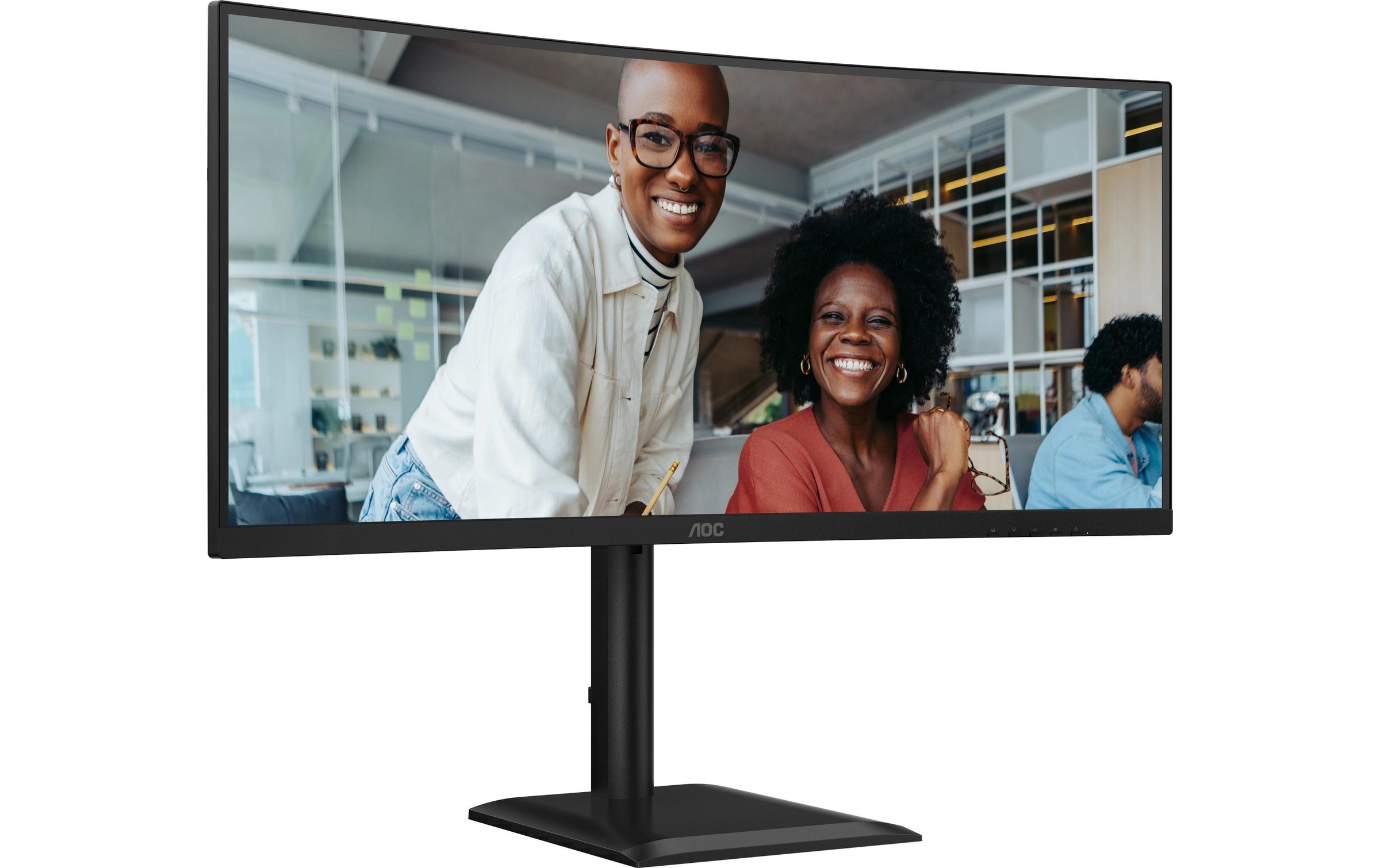 AOC Curved-LED-Monitor »CU34E4CV« 86,36 cm/34 ″  3440 x 1440 px UWQHD 120 Hz