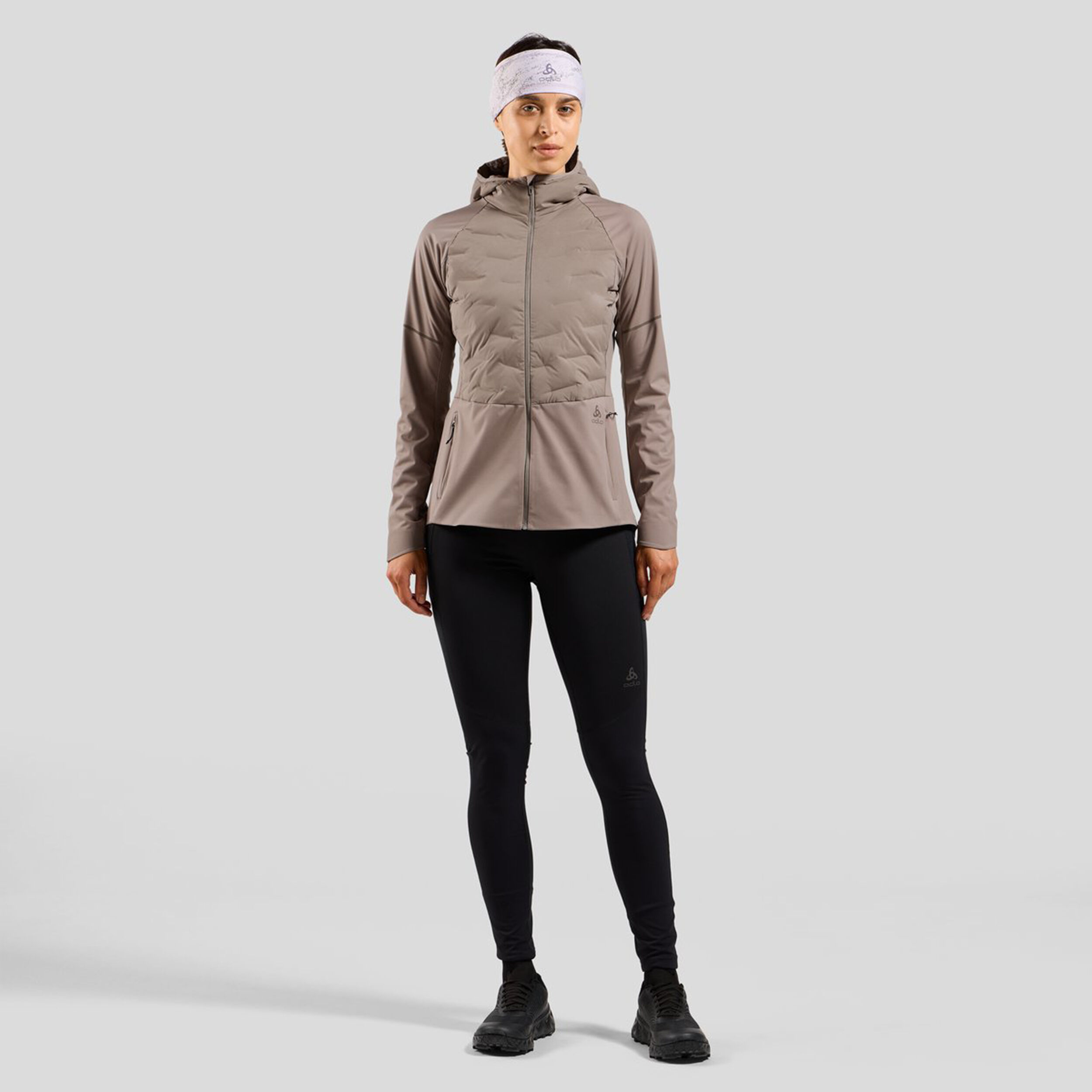 Odlo Zeroweight Insulator Veste Running Femmes - Gris