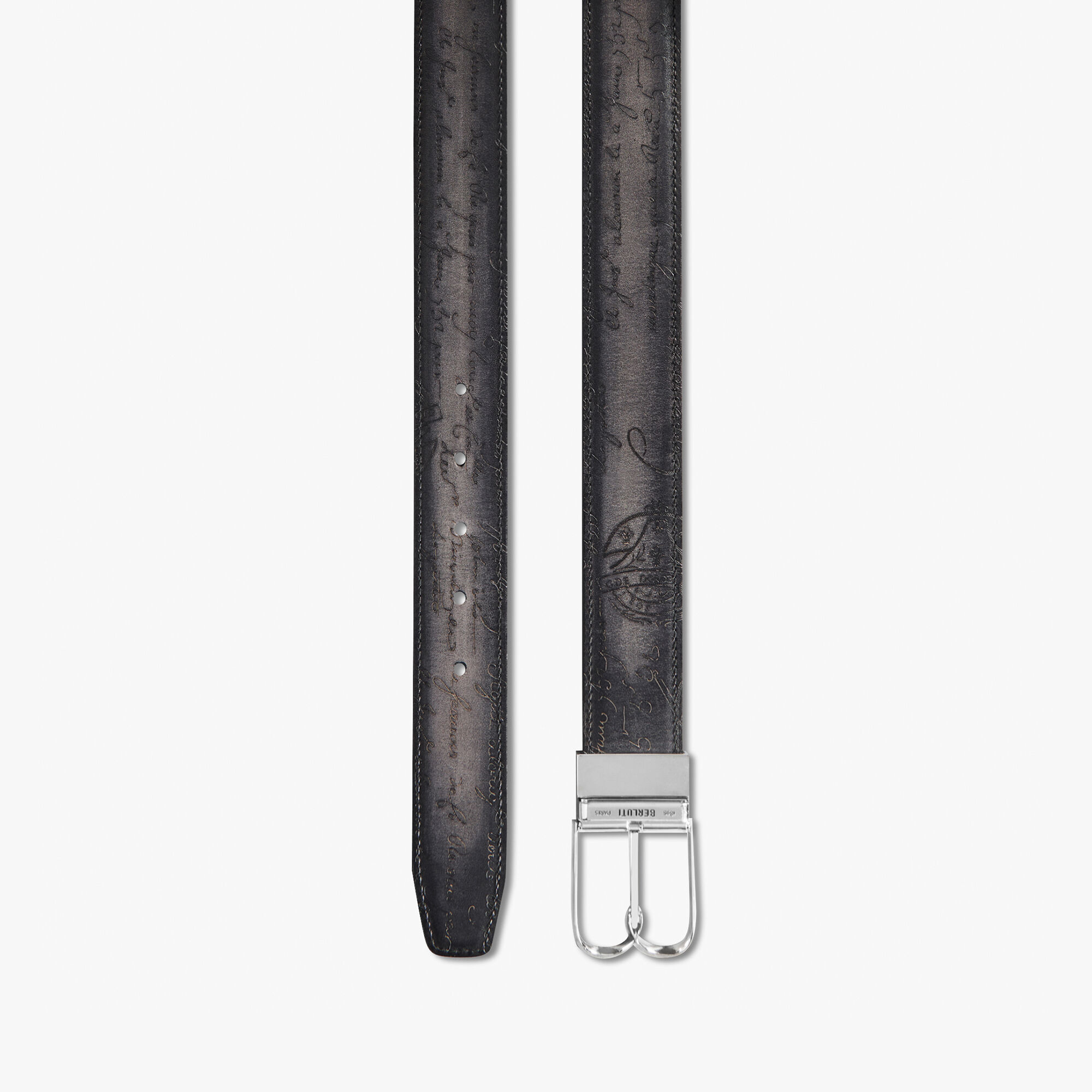 Ceinture 35 MM En Cuir Venezia Scritto