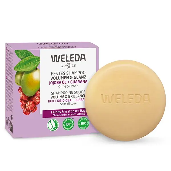 Weleda Shampooing solide Volume & Brillance - 50 g