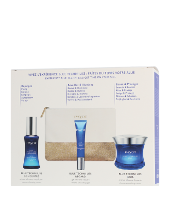 Payot Blue Techni Liss Set mit Crème Jour 50ml-30ml-15ml