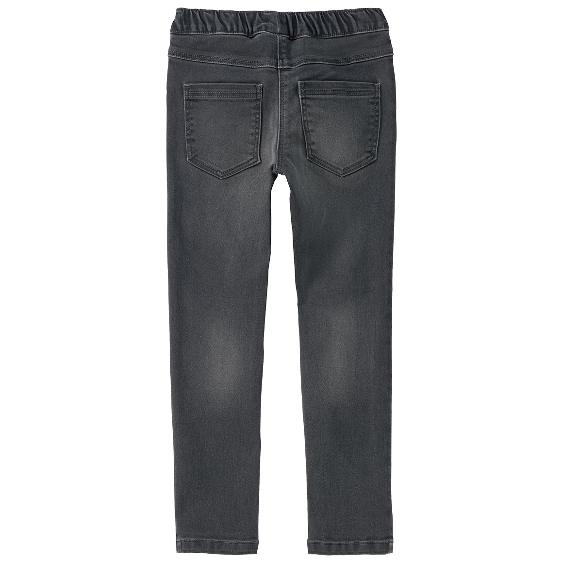 Famy Mädchen Jeggings mit Stretch-Bund dunkelgrau