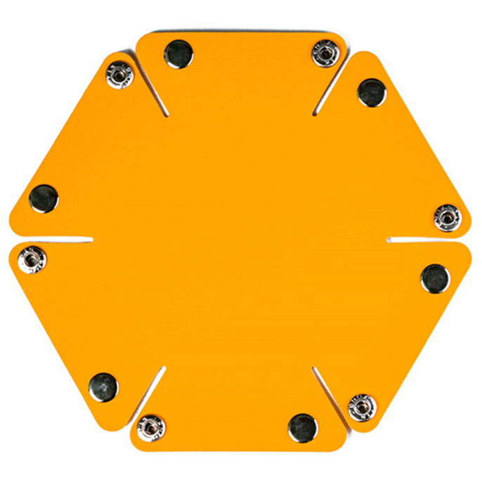 Piste de dés : Cuir Jaune