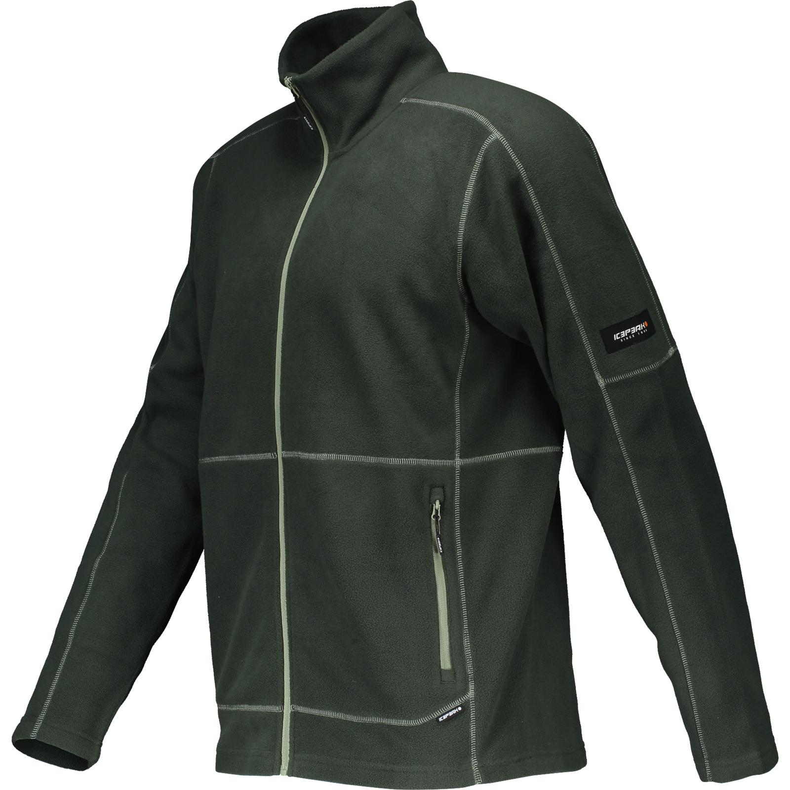 Icepeak Herren-Fleecejacke Carpio L, olive