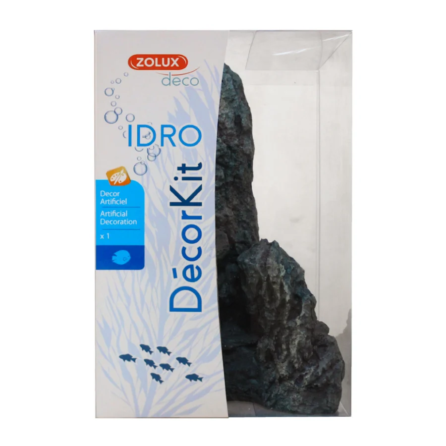 Kit de decoração para aquário Zolux Idro Black Rock