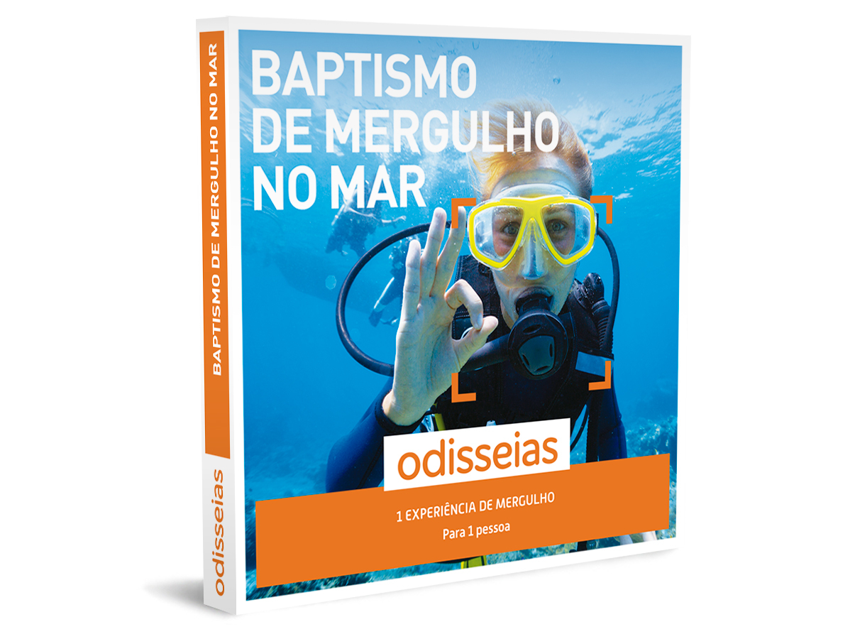 PACK ODISSEIAS BAPTISMO DE MERGULHO NO MAR