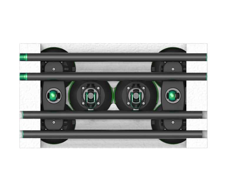 TreeFrog Foldable Round-Bar Tagbøjler