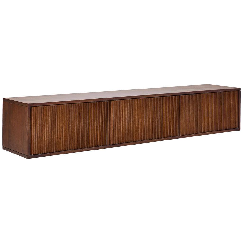 Livetastic Lowboard Walnuss Holz Mangoholz massiv