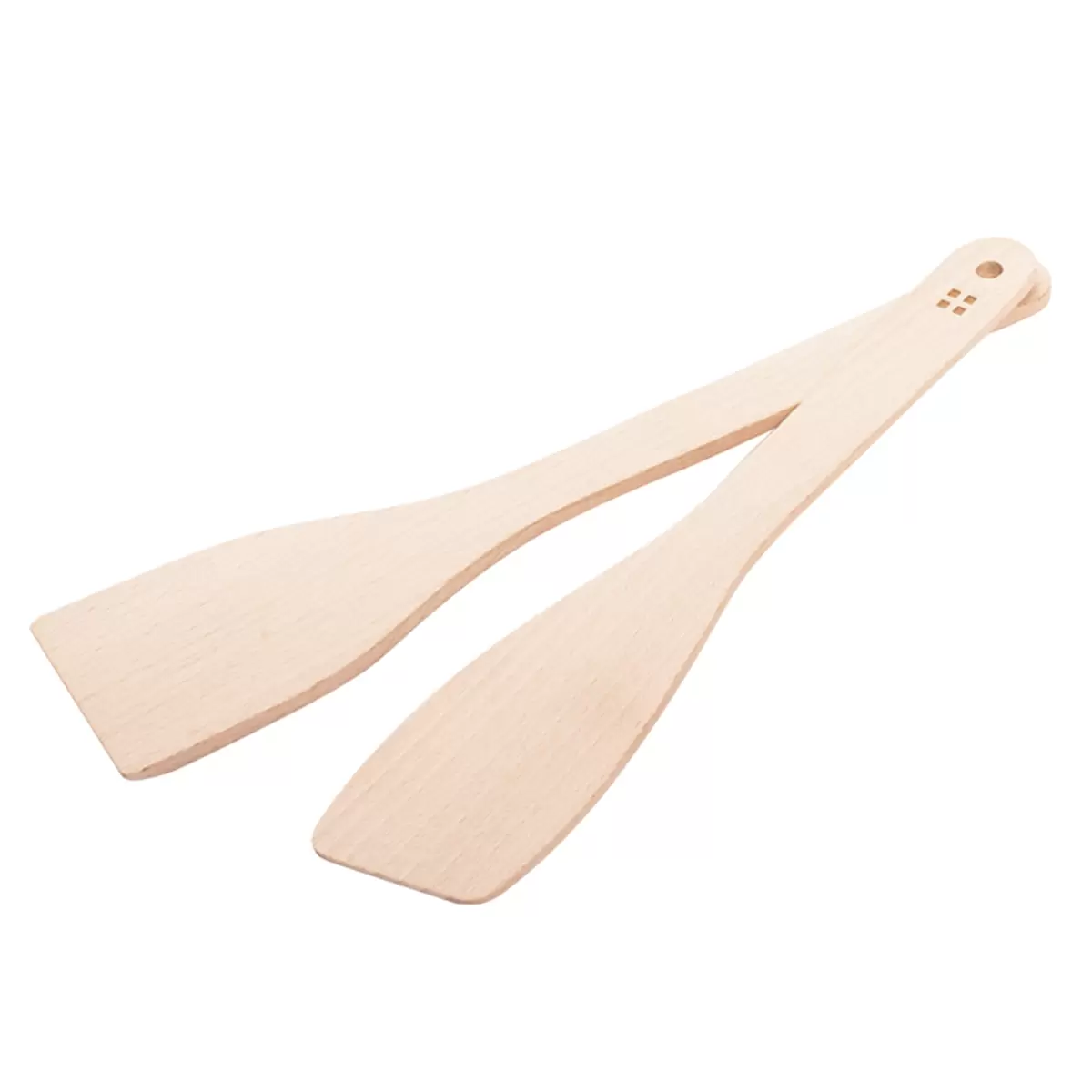 Holzbesteckset 2tlg BASIC Wooden Hellbraun