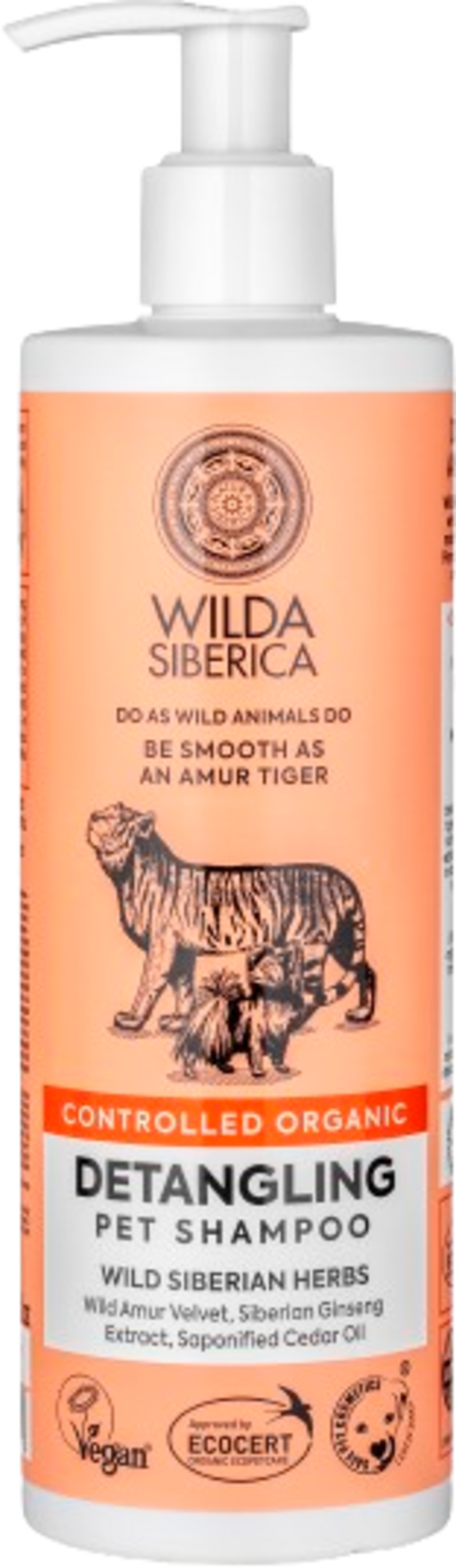 WILDA SIBERICA  Detangling Pet Shampoo, 400 ml