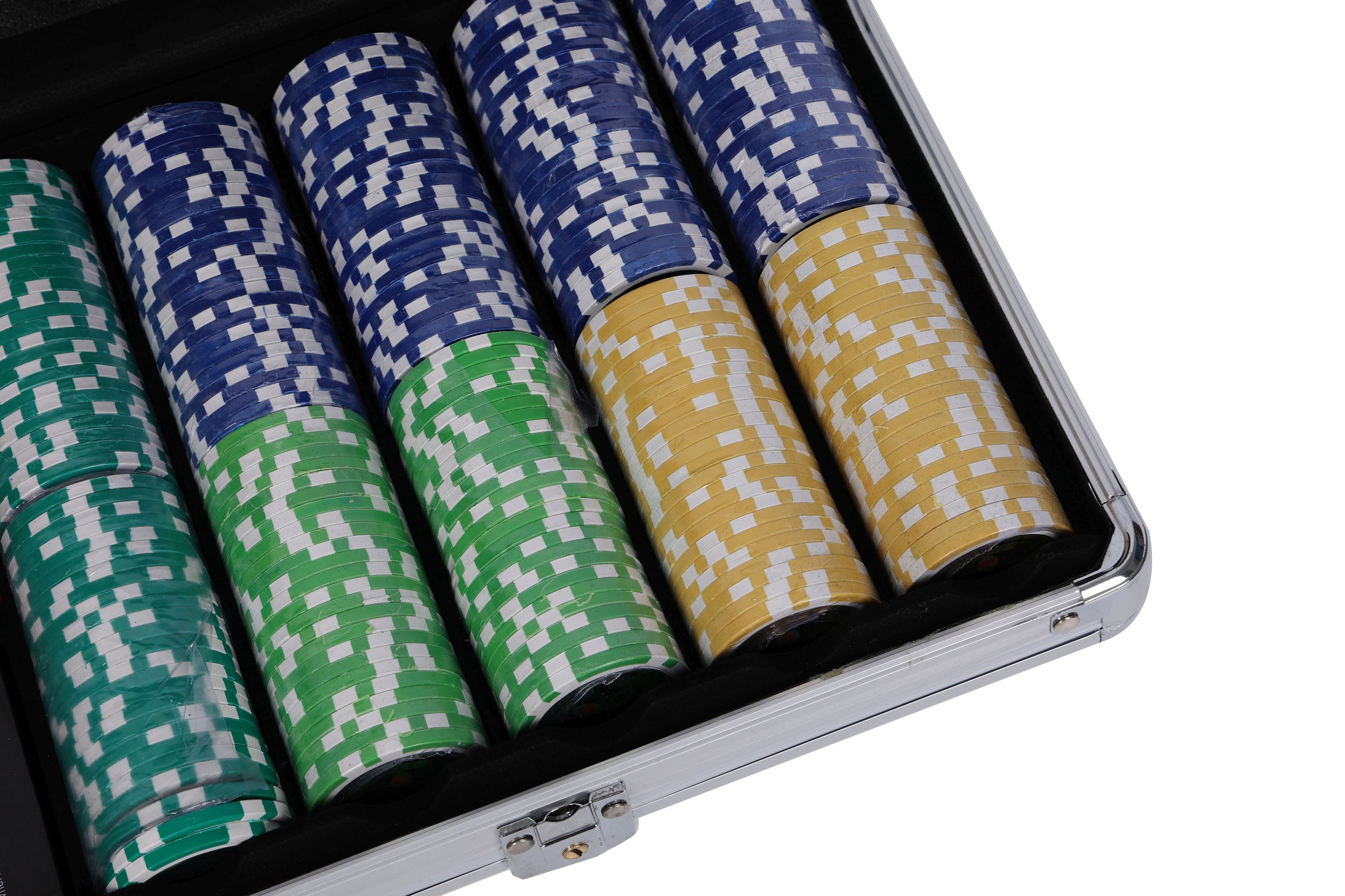 Profi Pokerkoffer mit 500 Chips