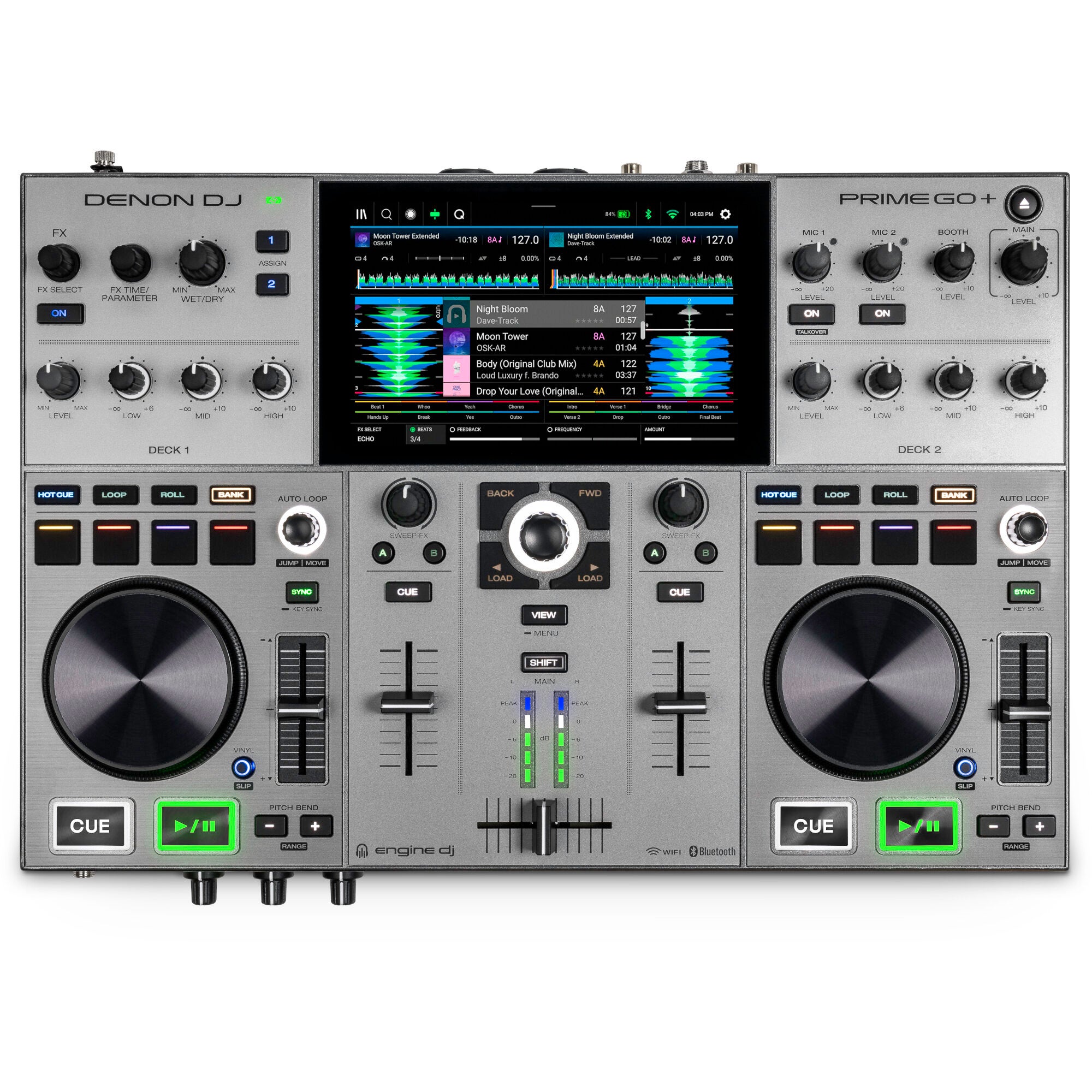 Denon DJ PRIME GO+ digitale DJ controller