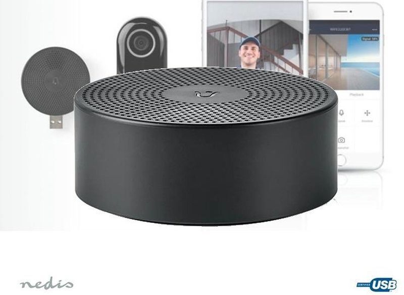 SmartLife - Draadloze USB Gong - Zwart - Compatibel met Videodeurbel