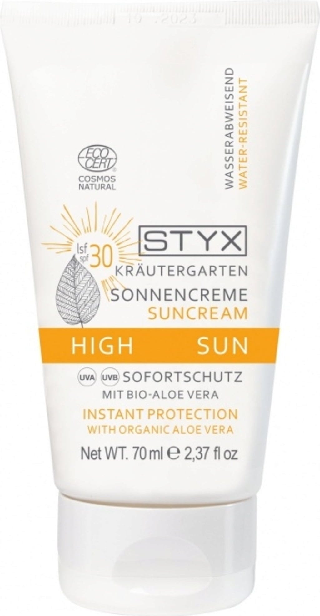 STYX  Kräutergarten SUN Sonnencreme LSF 30, 70 ml