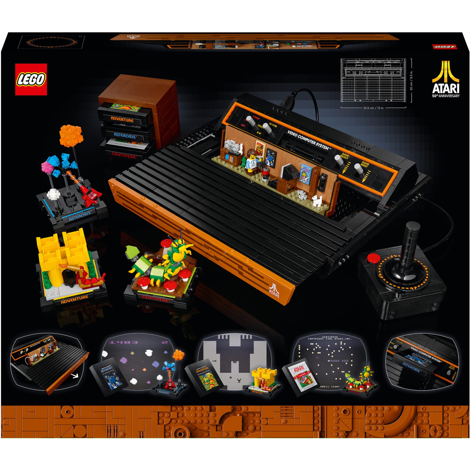 LEGO Konstruktionsspielzeug Icons Atari 2600