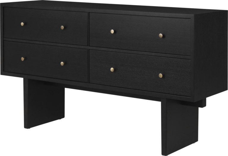Gubi Private dressoir Light Stained Oak Veneer